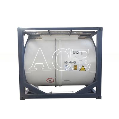 T11 Contenedor de tanque ISO de 10 pies para agua o combustible 316L de acero inoxidable UN portátil 10CBM 10000L Material del marco SPA-H