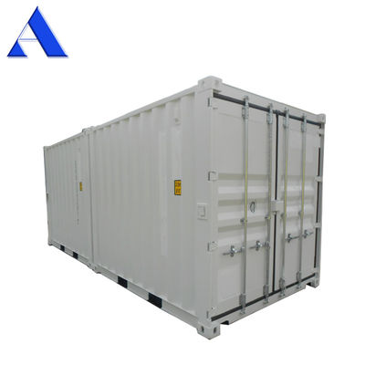 10 pies 8 pies 6 pies Mini Contenedores de envío de almacenamiento pequeño Conjunto de dimensiones externas 1830 x 1950 x 2090 mm Capacidad 5 CBM