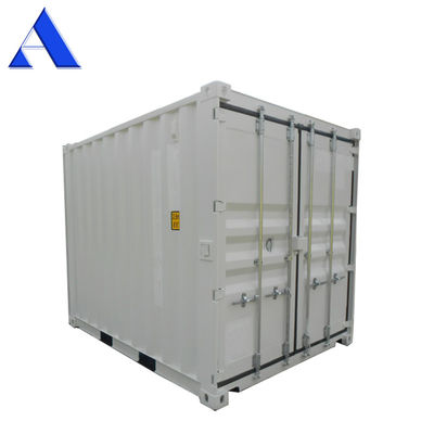 10 pies 8 pies 6 pies Mini Contenedores de envío de almacenamiento pequeño Conjunto de dimensiones externas 1830 x 1950 x 2090 mm Capacidad 5 CBM