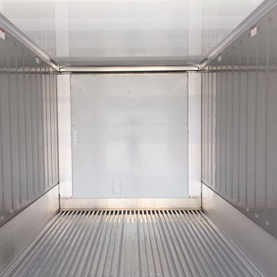 Contenedor Reefer de 20 pies Refrigerador Termo King con dimensiones externas de 606 * 244 * 259 mm y capacidad de 32 CBM