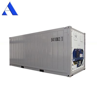 DNV 2.7-1 Contenedor refrigerado en alta mar de 20 pies certificado BV Refrigerador de acero con hileras