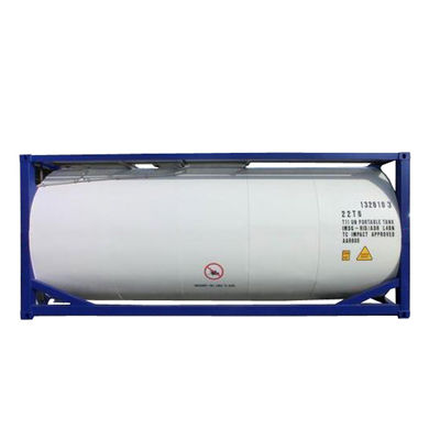 316L/SAN50028-7/WNr 1.4402/1.4404 Material 25000 litros SS316L Envase y concha UN T11 20 pies Contenedor de tanque ISO de etanol