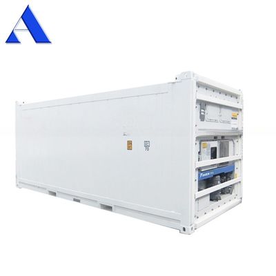 DNV 2.7-1 Contenedor refrigerado en alta mar de 20 pies certificado BV Refrigerador de acero con hileras