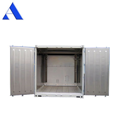 DNV 2.7-1 Contenedor refrigerado en alta mar de 20 pies certificado BV Refrigerador de acero con hileras