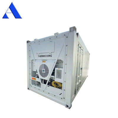 20 pies DNV 2.7-1 Contenedor de arrecife de doble temperatura en alta mar congelado fresco 2 habitaciones Circuito principal 3 fase competitiva