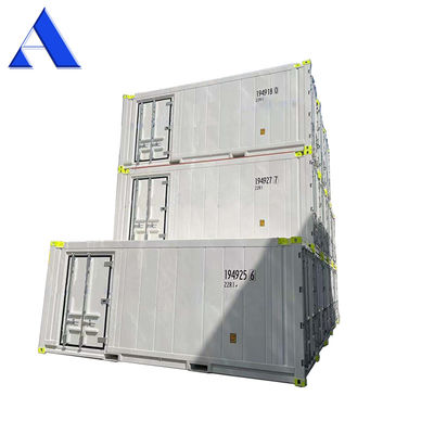 20 pies DNV 2.7-1 Contenedor de arrecife de doble temperatura en alta mar congelado fresco 2 habitaciones Circuito principal 3 fase competitiva