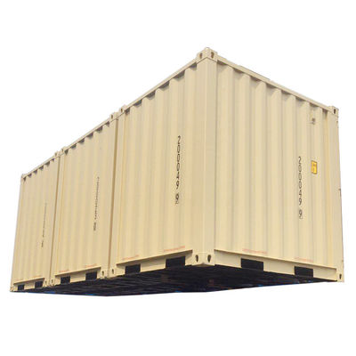 6.5ft Tricon portable de almacenamiento Mini Box 6ft x 8ft contenedor de acero corten para almacenamiento o envío