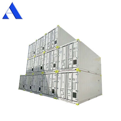 20 pies DNV 2.7-1 Contenedor de arrecife de doble temperatura en alta mar congelado fresco 2 habitaciones Circuito principal 3 fase competitiva