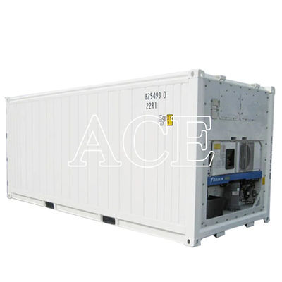 20 pies Corten-A refrigerador contenedor Reefer en Dubai Ideal para el transporte de pescado y carne de congelador