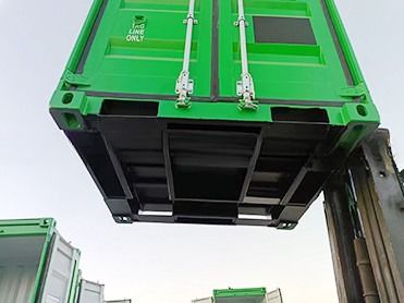 6 pies DNV 2.7-1 Unidades de transporte de carga estándar CCU Caja de perforación cerrada de 6 pies Mini Contenedor offshore Sling Set Opcional