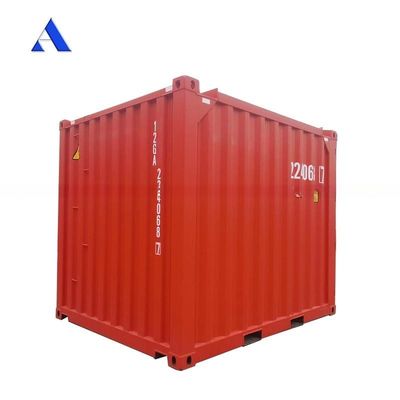 14 CBM Capacidad DNV 2.7-1 Contenedor estándar de 10 pies en alta mar con padeye incluido y caja cerrada en seco