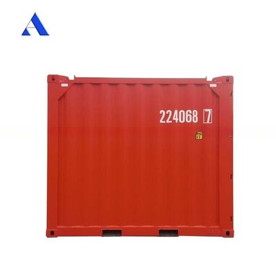 14 CBM Capacidad DNV 2.7-1 Contenedor estándar de 10 pies en alta mar con padeye incluido y caja cerrada en seco