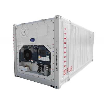 Dimensión personalizada 23ft BV Certificado Contenedor de almacenamiento de refrigerador -30- 30C Rango de temperatura 380/440V