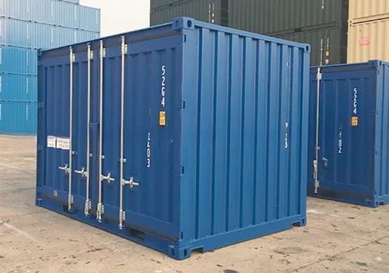 12 pies 3.6m de almacenamiento de carga seca Contenedor de envío con apertura de puerta lateral y certificación BV CSC hecho de acero corten