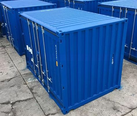 12 pies 3.6m de almacenamiento de carga seca Contenedor de envío con apertura de puerta lateral y certificación BV CSC hecho de acero corten