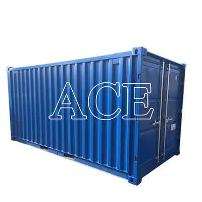 Contenedor de transporte de mercancías de furgoneta seca de 15 pies, dimensiones externas 4550 x 2200 x 2260 mm, carga útil máxima 5000 kg