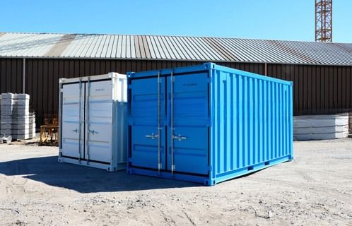 Contenedor de transporte de mercancías de furgoneta seca de 15 pies, dimensiones externas 4550 x 2200 x 2260 mm, carga útil máxima 5000 kg