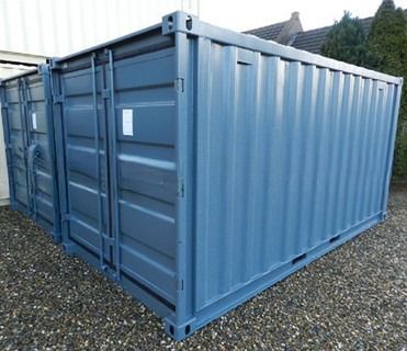 Contenedor de transporte de mercancías de furgoneta seca de 15 pies, dimensiones externas 4550 x 2200 x 2260 mm, carga útil máxima 5000 kg