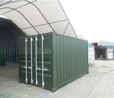 Contenedor de transporte de mercancías de furgoneta seca de 15 pies, dimensiones externas 4550 x 2200 x 2260 mm, carga útil máxima 5000 kg