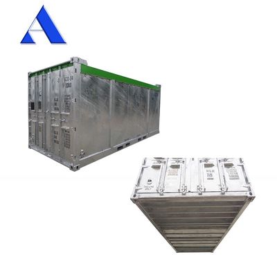 Contenedor de carga seca de 20 pies DNV 2.7-1 estándar con cubierta abierta con certificado BV DNV Capacidad 31 cbm