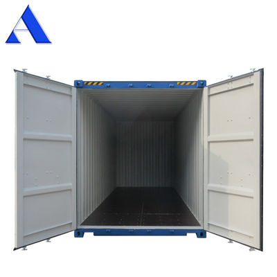 Contenedor de envío de cubos de 20 pies de capacidad con dimensiones internas de 5898 x 2352 x 2695 mm