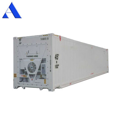13114 x 2274 x 2554 mm Dimensiones internas Cubo de 45 pies de altura Refrigerador térmico Rey congelador Sala de frío con certificado BV
