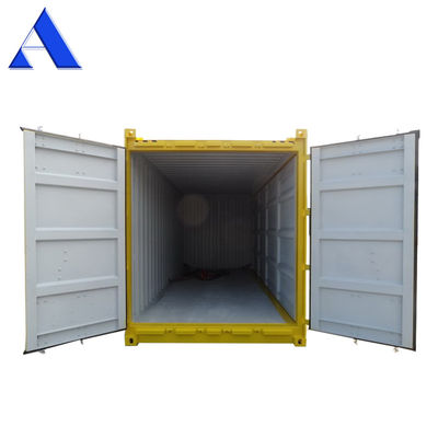 6058 x 2438 x 2896 mm DNV 2.7-1 Puerta lateral abierta estándar Contenedor en alta cubierta con acero corten y puerta de apertura lateral