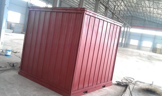 Contenedor de caja de almacenamiento portátil de acero galvanizado de 2m 3m 4m 5m 6m para uso de escasez