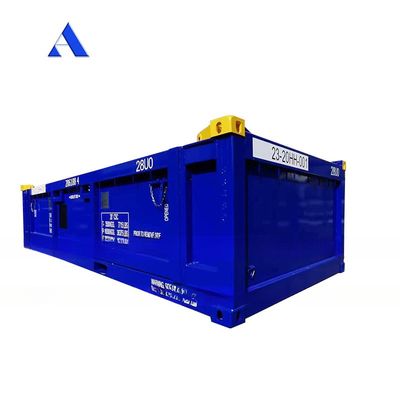 Contenedor de cestas de carga en alta mar de media altura de 20 pies DNV2.7-1 estándar con capacidad de 14.00 cbm Estándar de diseño ISO10855