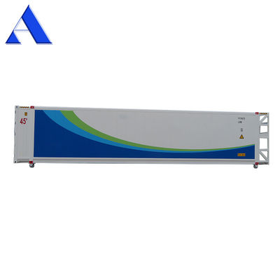 Contenedor de 45 pies de alto cubo de refrigeración Generador diesel Energía eléctrica para transporte terrestre o ferroviario CSC certificado 380/440V