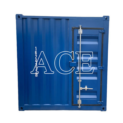 10 pies 10 pies 10 pies Placa de CSC de acero inoxidable Almacenamiento seco Contenedor de envío Puerta personal abierta fácil 14.9CBM Capacidad