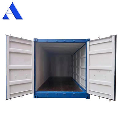 Acceso por el lado izquierdo o derecho Contenedor de lado abierto de 20 pies con dimensiones externas de 6058 x 2438 x 2591 mm y gran apertura de la puerta