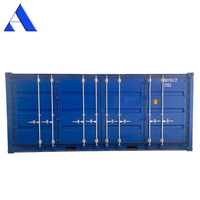 Acceso por el lado izquierdo o derecho Contenedor de lado abierto de 20 pies con dimensiones externas de 6058 x 2438 x 2591 mm y gran apertura de la puerta