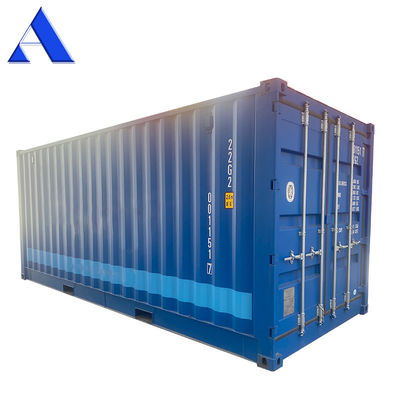 Acceso por el lado izquierdo o derecho Contenedor de lado abierto de 20 pies con dimensiones externas de 6058 x 2438 x 2591 mm y gran apertura de la puerta