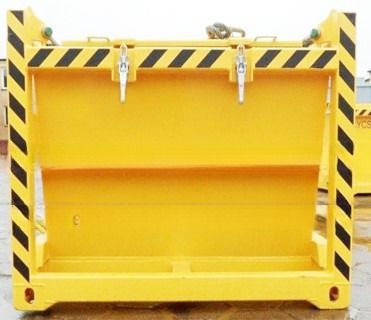1115KGS Tare Masa de barro de corte en alta mar Skip BV Contenedor cerrado certificado para perforación -20 C Diseño DNV 2.7-1 Estándar