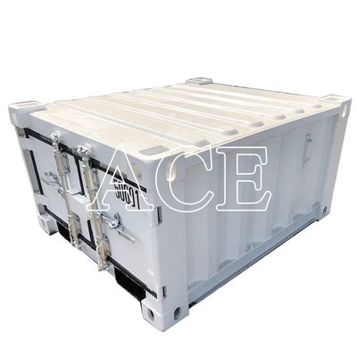 Contenedor de transporte portátil y móvil de 5 pies de tamaño pequeño Largo 5 pies Dimensiones externas 1830 x 1960 x 1920 mm