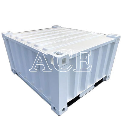 Contenedor de transporte portátil y móvil de 5 pies de tamaño pequeño Largo 5 pies Dimensiones externas 1830 x 1960 x 1920 mm