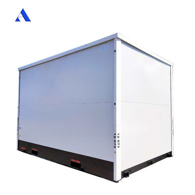 Contenedor de almacenamiento galvanizado de 3m 4m 6m 20ft de paquete plano móvil portátil plegable para la eficiencia del espacio