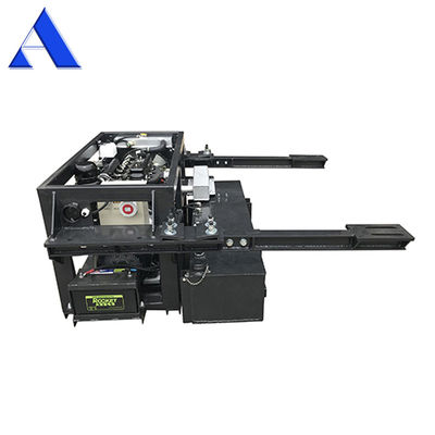 Contenedor de combustible de 400L Trailer de montaje lateral Generador de diésel para el contenedor Reefer Genset 473L Capacidad del tanque
