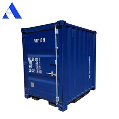 Contenedor de almacenamiento de carga seca de 5 pies Mini portable Contenedor de envío de 5 pies de longitud Material de acero certificado CSC