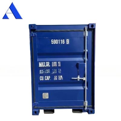 Contenedor de almacenamiento de carga seca de 5 pies Mini portable Contenedor de envío de 5 pies de longitud Material de acero certificado CSC