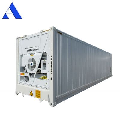 12192 x 2438 x 2896mm Refrigerador de enfriamiento Thermo King 40 pies de altura Cubo Contenedor Reefer Obtener el suyo hoy para el transporte