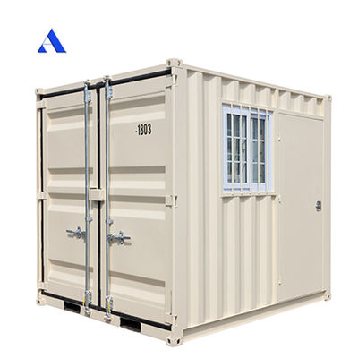 8 pies 10 pies de tamaño pequeño Mini Prefab Modular de almacenamiento móvil Contenedor de envío Oficina hecha en con certificación CSC