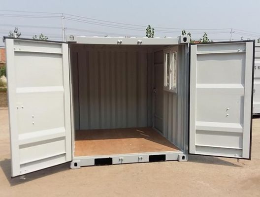 8 pies 10 pies de tamaño pequeño Mini Prefab Modular de almacenamiento móvil Contenedor de envío Oficina hecha en con certificación CSC