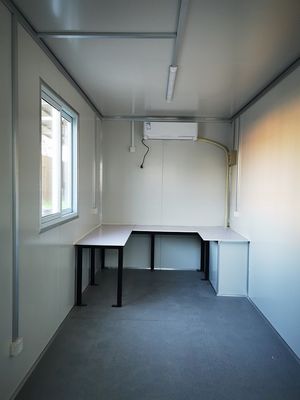 8 pies 10 pies de tamaño pequeño Mini Prefab Modular de almacenamiento móvil Contenedor de envío Oficina hecha en con certificación CSC