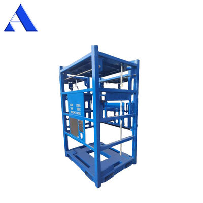 Contenedor de tanque IBC de acero estándar offshore 550GAL DNV 2.7-1 personalizado con estado de marco de elevación certificado por CSC y BV