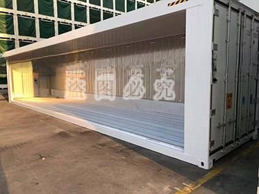 20 pies 40 pies de refrigerador Contenedor de almacenamiento en frío para BV GL certificado congelador combinado móvil