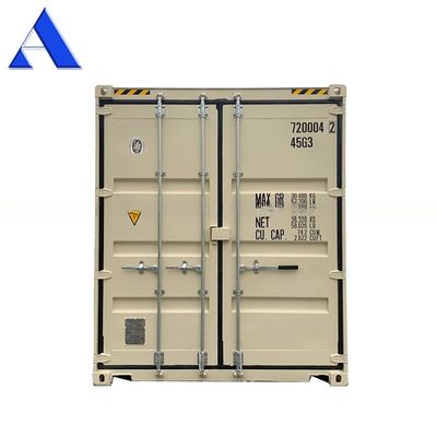 Contenedor de envío de lado abierto de 40 pies de altura con dimensiones externas y características personalizables de 12192 x 2438 x 2896 mm