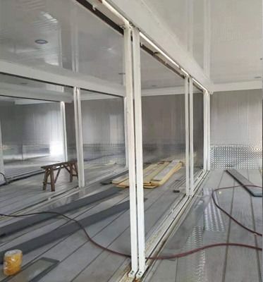 20 pies 40 pies de refrigerador Contenedor de almacenamiento en frío para BV GL certificado congelador combinado móvil