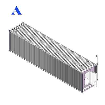 R134a/R404A Refrigerante 12m longitud 60 cbm 40 pies Refrigerado contenedor de refrigeración Almacenamiento en el cuarto frío suelo de aluminio duradero T-Bar
